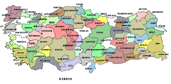 Turkey Map